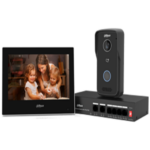 KIT DE VIDEO PORTERO IP  DAHUA DHI-KTP03